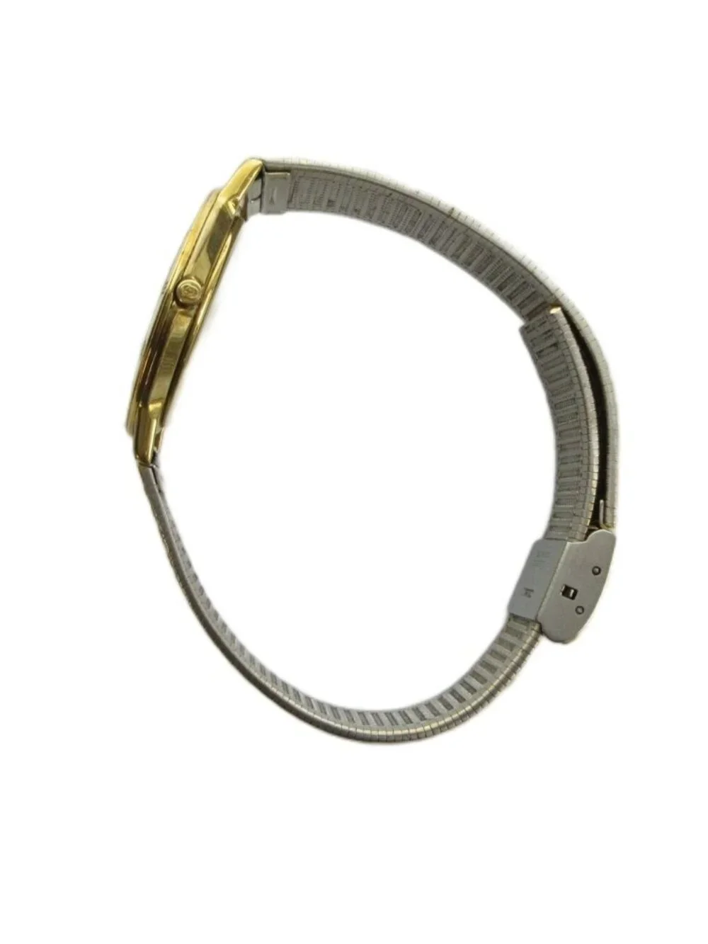 Gucci M Watch Quartz Logo Roman Gold - Picture 3 of 6